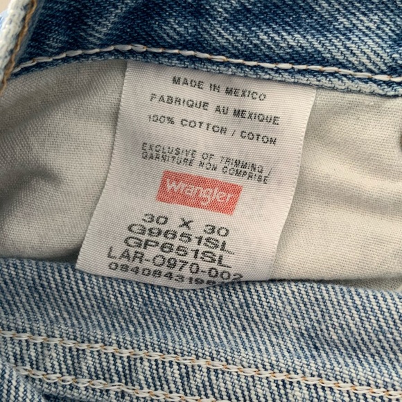 WRANGLER MID-RISE STRAIGHT LEG JEANS - Picture 5 of 5
